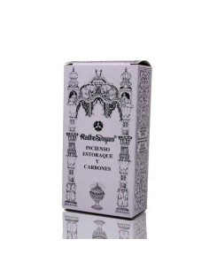 Incienso Estoraque 50g y Carbones 10u Radhe Shyam
